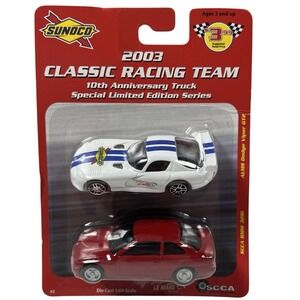 Maisto Sunoco 2003 10th Anniversary Racing Team Die-Cast Car Set Vintage‎ New